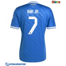 Fotballdrakt Herre Real Madrid Vinicius Junior #7 Tredjedrakt 2025-26 Kortermet